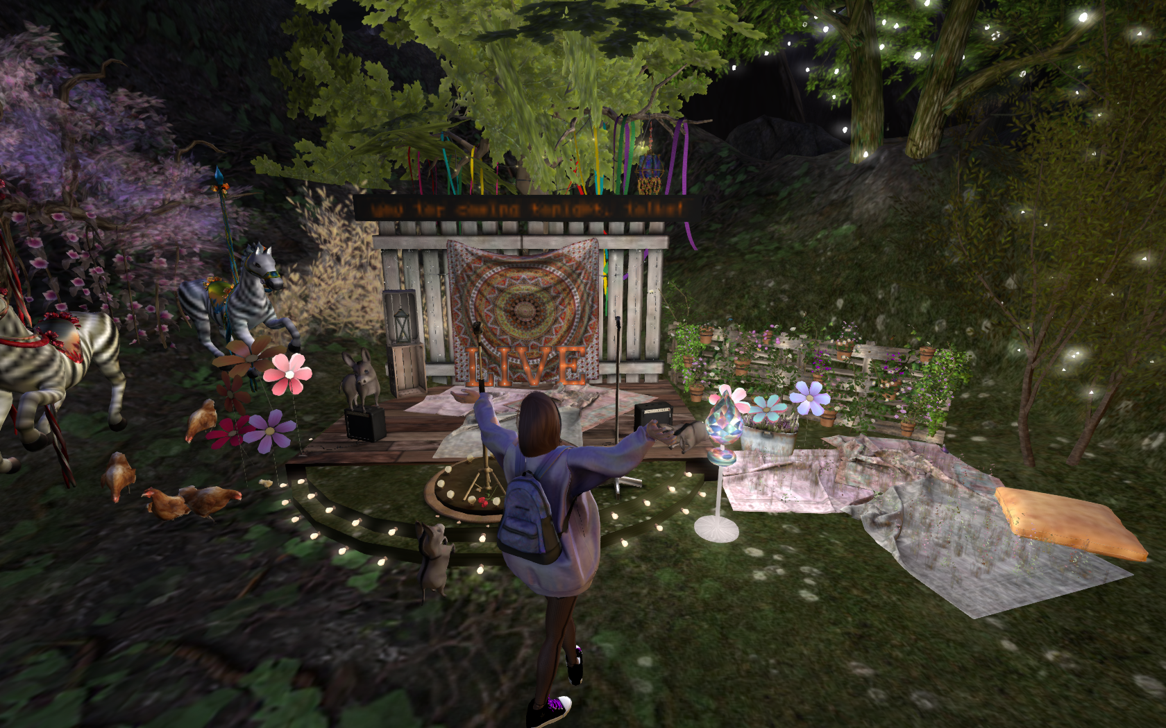Second Life inworld screenshot